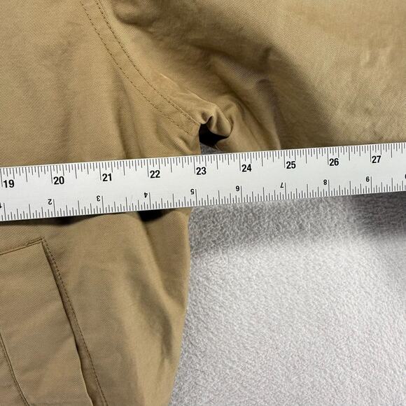 Vintage Ralph Lauren Jacket Men's Medium Brown Tan Fleece Lined Corduroy Collar - Picture 8 of 15